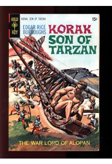 Cover of Edgar Rice Burroughs Korak, Son of Tarzan #34