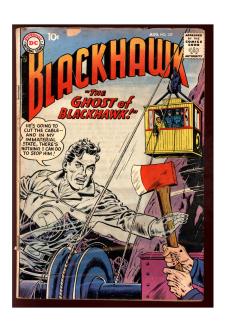 BLACKHAWK #127 1.5 front cover