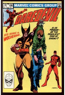 DAREDEVIL #196 9.2 front cover