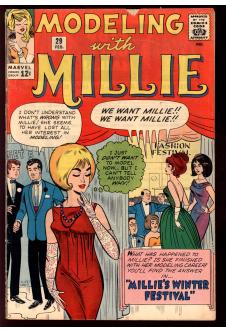 MODELING WITH MILLIE #29 4.0 front cover