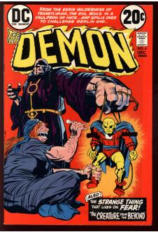 DEMON #4 7.5 front cover