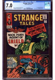 STRANGE TALES #135 CGC 7.0 OW/WH PAGES front cover