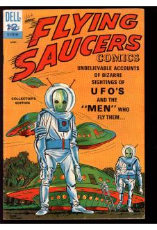 FLYING SAUCERS #1 4.5 front cover