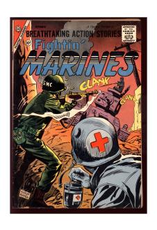 FIGHTIN' MARINES #27 5.0 front cover