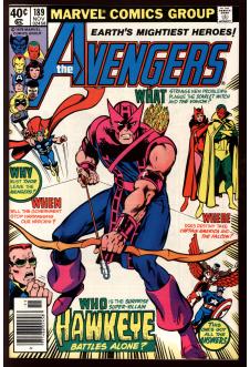 AVENGERS #189 8.0 front cover