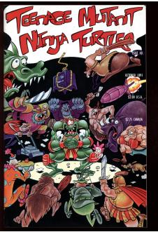 TEENAGE MUTANT NINJA TURTLES #40 9.2 front cover