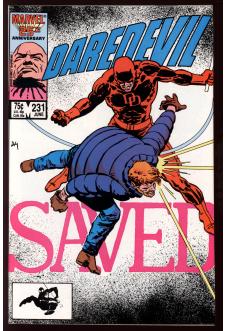 DAREDEVIL #231 9.4 front cover