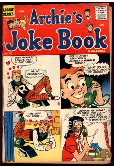 ARCHIE'S JOKE BOOK #32 3.5 front cover