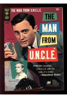 THE MAN FROM UNCLE #4 8.0 front cover
