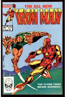 IRON MAN #177 9.6 front cover