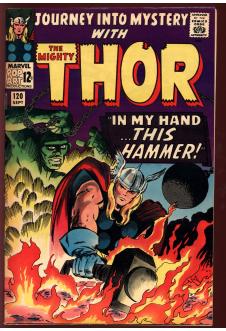 JOURNEY INTO MYSTERY #120 6.5 front cover