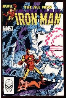 IRON MAN #176 9.4 front cover
