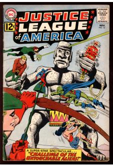 JUSTICE LEAGUE OF AMERICA #15 3.5 front cover
