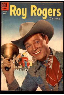 ROY ROGERS COMICS #85 5.0 front cover