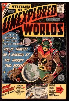 MYSTERIES OF UNEXPLORED WORLDS #14 4.0 front cover