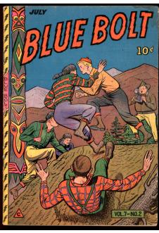 BLUE BOLT #V7 #2 3.0 front cover