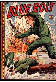 BLUE BOLT #V7 #11 2.0 front cover