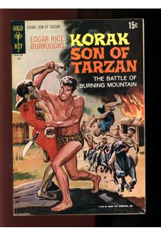 Cover of Edgar Rice Burroughs Korak, Son of Tarzan #42