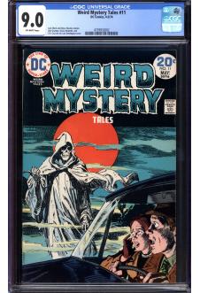 WEIRD MYSTERY TALES #11 CGC 9.0 OW PAGES front cover