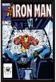 IRON MAN #199 9.6 front cover