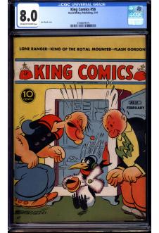 Cover of King Comics #58
