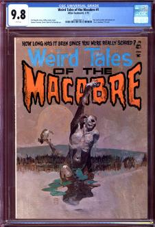 WEIRD TALES OF THE MACABRE #1 CGC 9.8 WHITE PAGES front cover