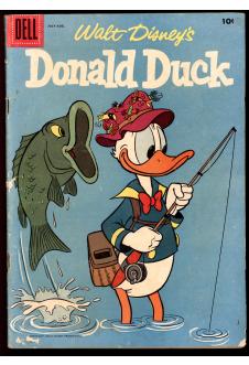 DONALD DUCK #54 3.5 front cover