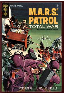 MARS PATROL TOTAL WAR #4 7.0 front cover