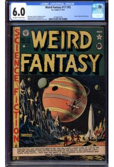WEIRD FANTASY #17 (#5) CGC 6.0 OW/WH PAGES front cover