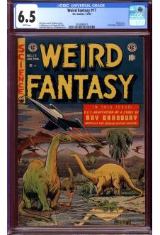 WEIRD FANTASY #17 CGC 6.5 WHITE PAGES front cover