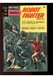MAGNUS ROBOT FIGHTER #22 6.5 front cover