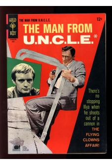 THE MAN FROM UNCLE #13 9.0 front cover