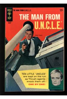 THE MAN FROM UNCLE #5 8.0 front cover