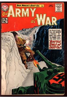 OUR ARMY AT WAR #120 3.5 front cover