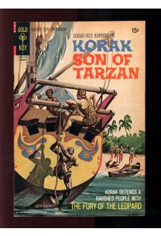 Cover of Edgar Rice Burroughs Korak, Son of Tarzan #45