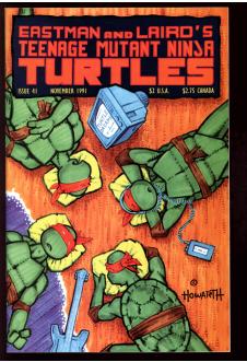 TEENAGE MUTANT NINJA TURTLES #41 9.4 front cover