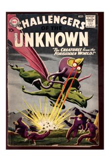 CHALLENGERS OF THE UNKNOWN #11 1.5 front cover