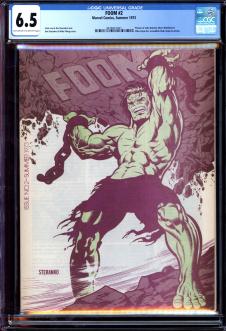 FOOM #2 CGC 6.5 OW/WH PAGES front cover