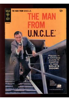 HE MAN FROM UNCLE #2 5.5 front cover