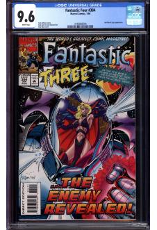 FANTASTIC FOUR #384 CGC 9.6 WHITE PAGES front cover