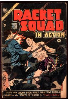 RACKET SQUAD IN ACTION #9 2.5 front cover