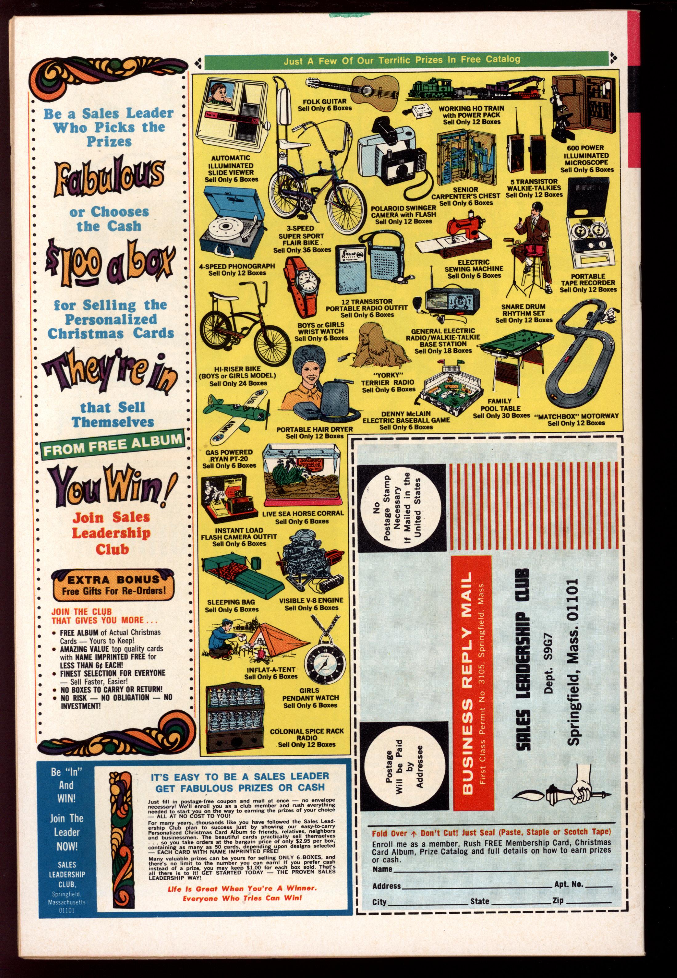 TARZAN Back Cover