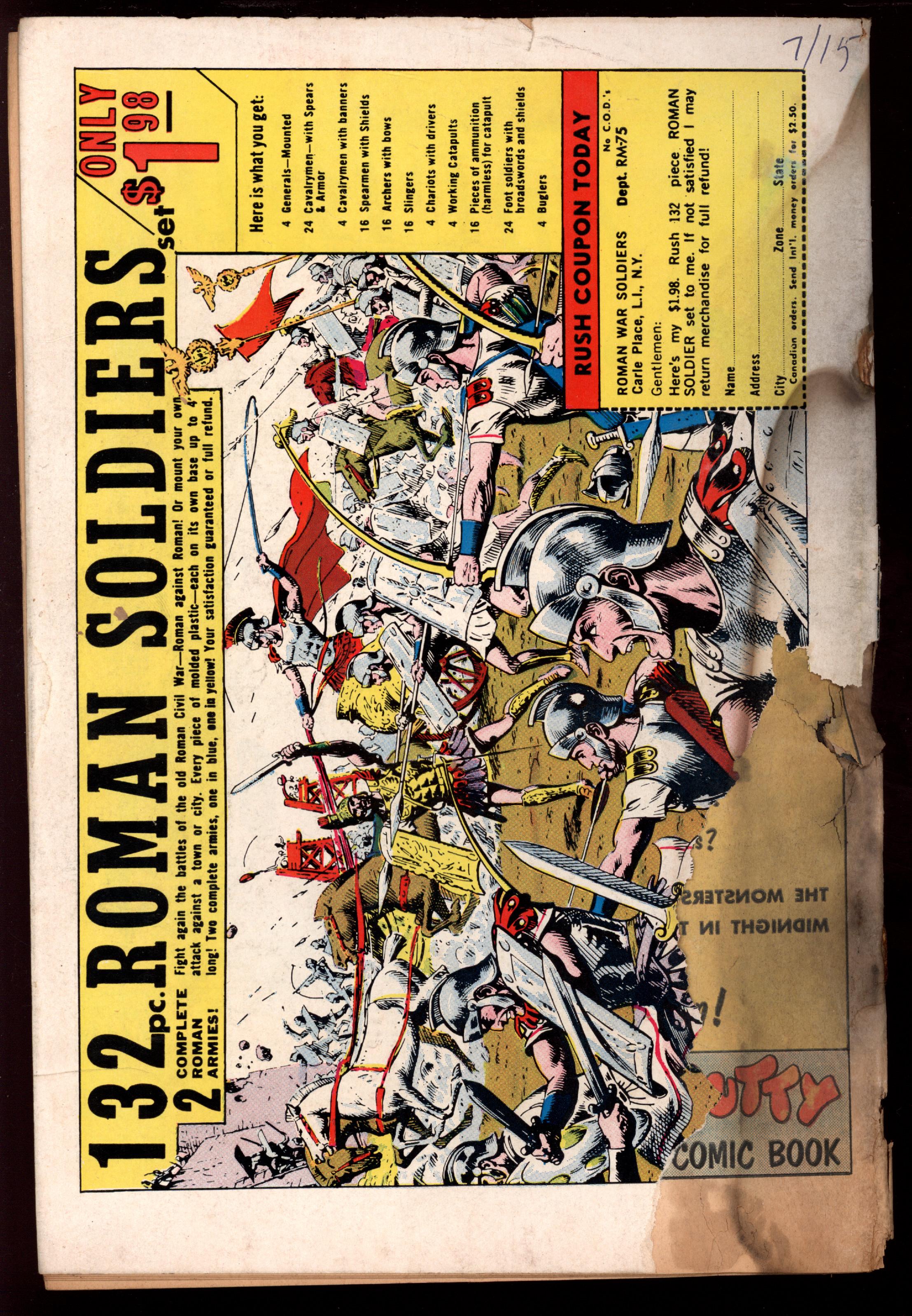 BATMAN Back Cover