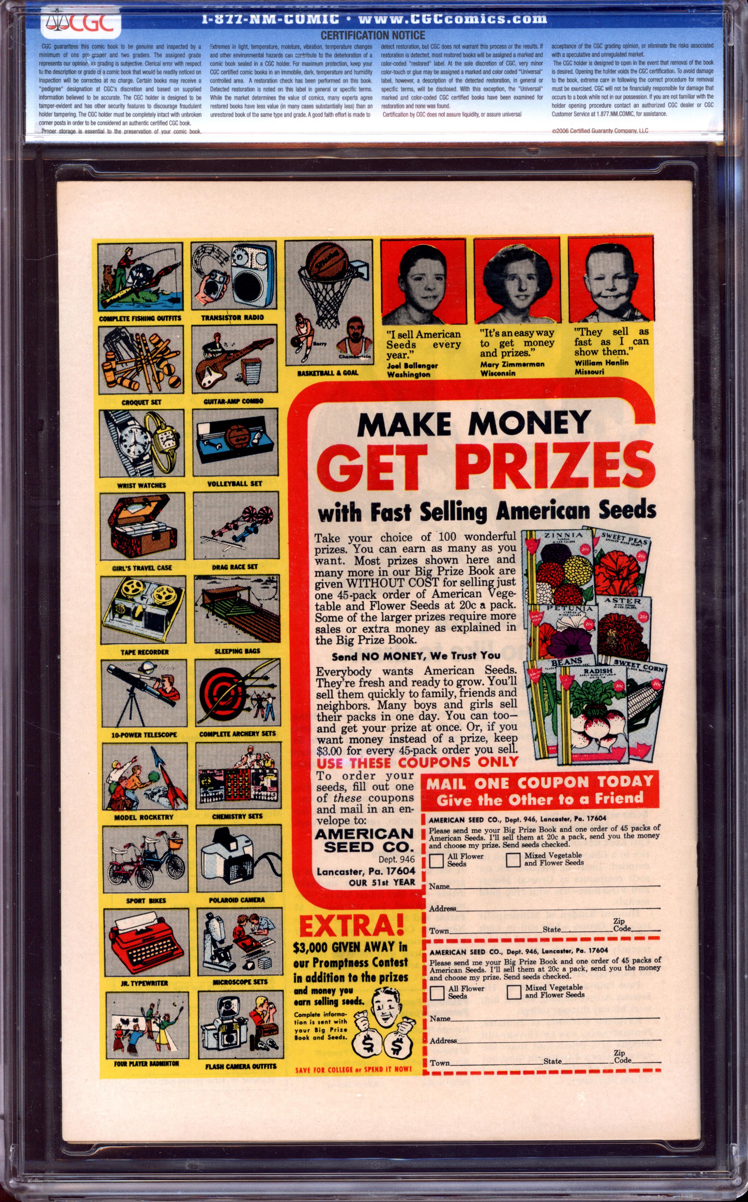 AMAZING SPIDER-MAN Back Cover