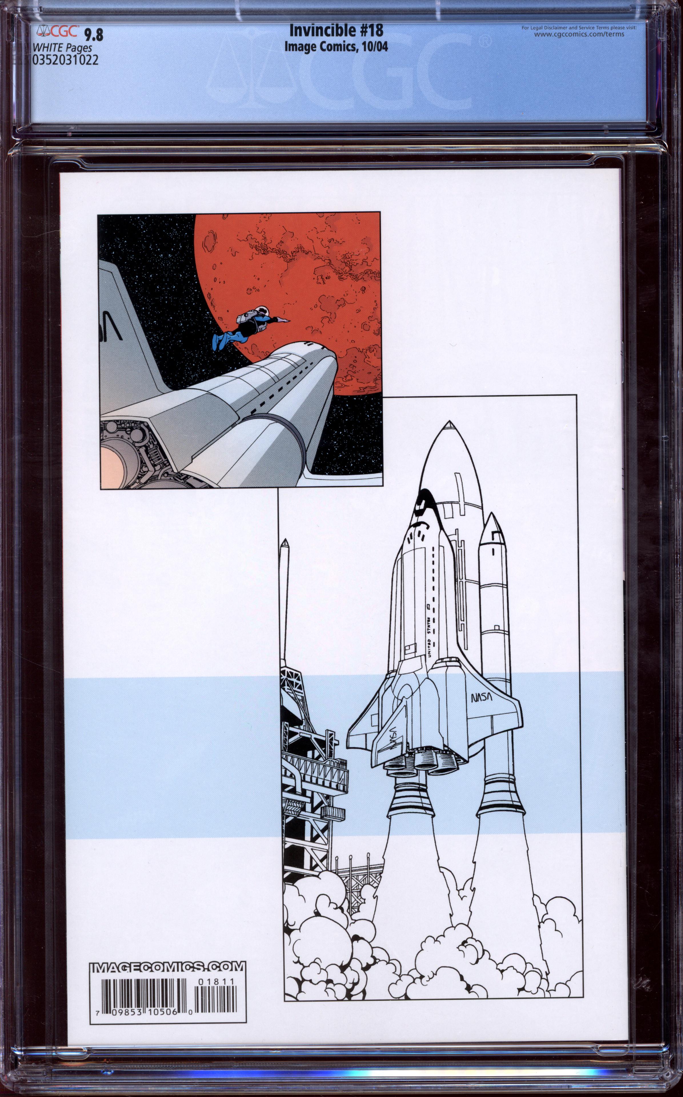 INVINCIBLE Back Cover