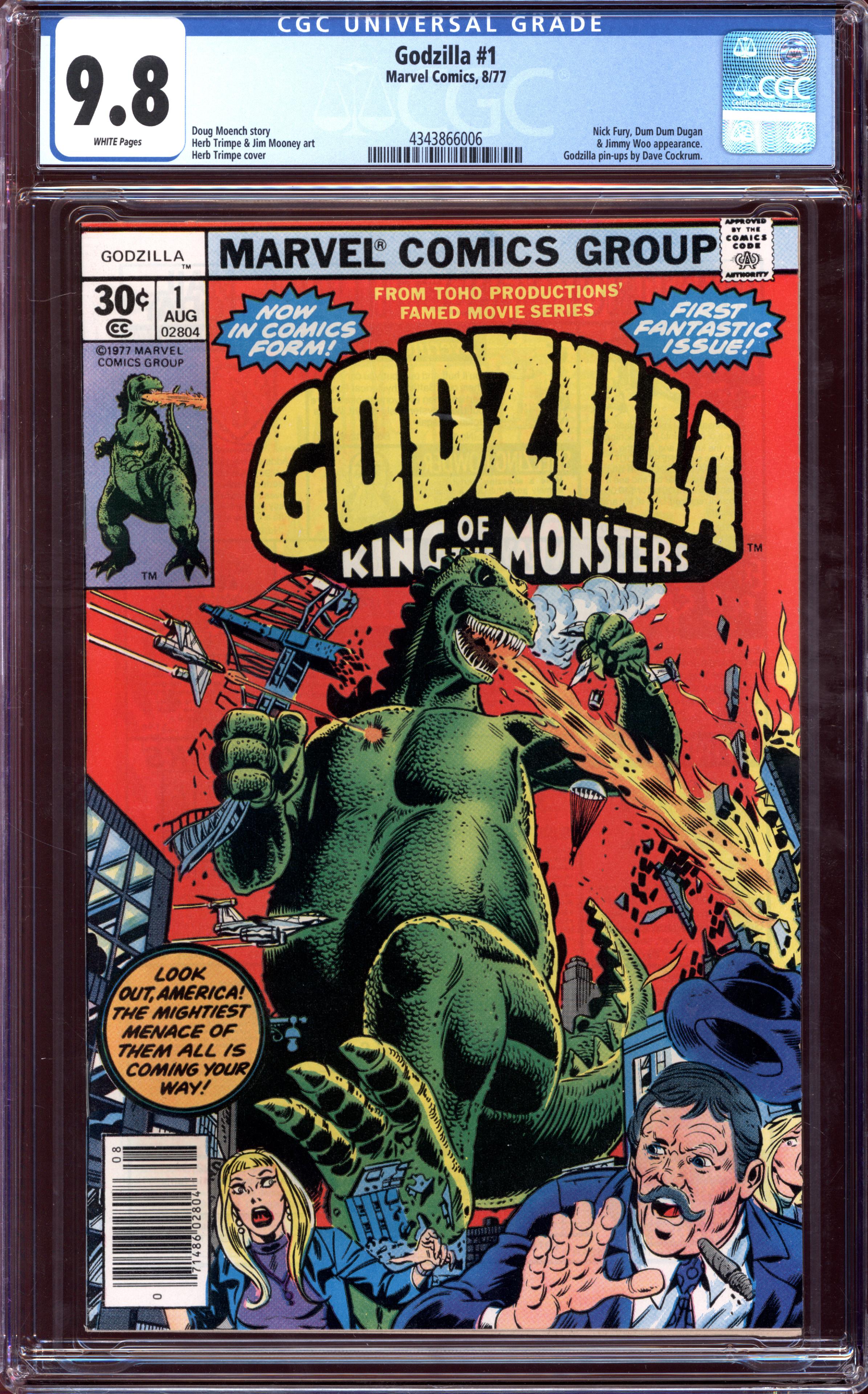 GODZILLA Front Cover
