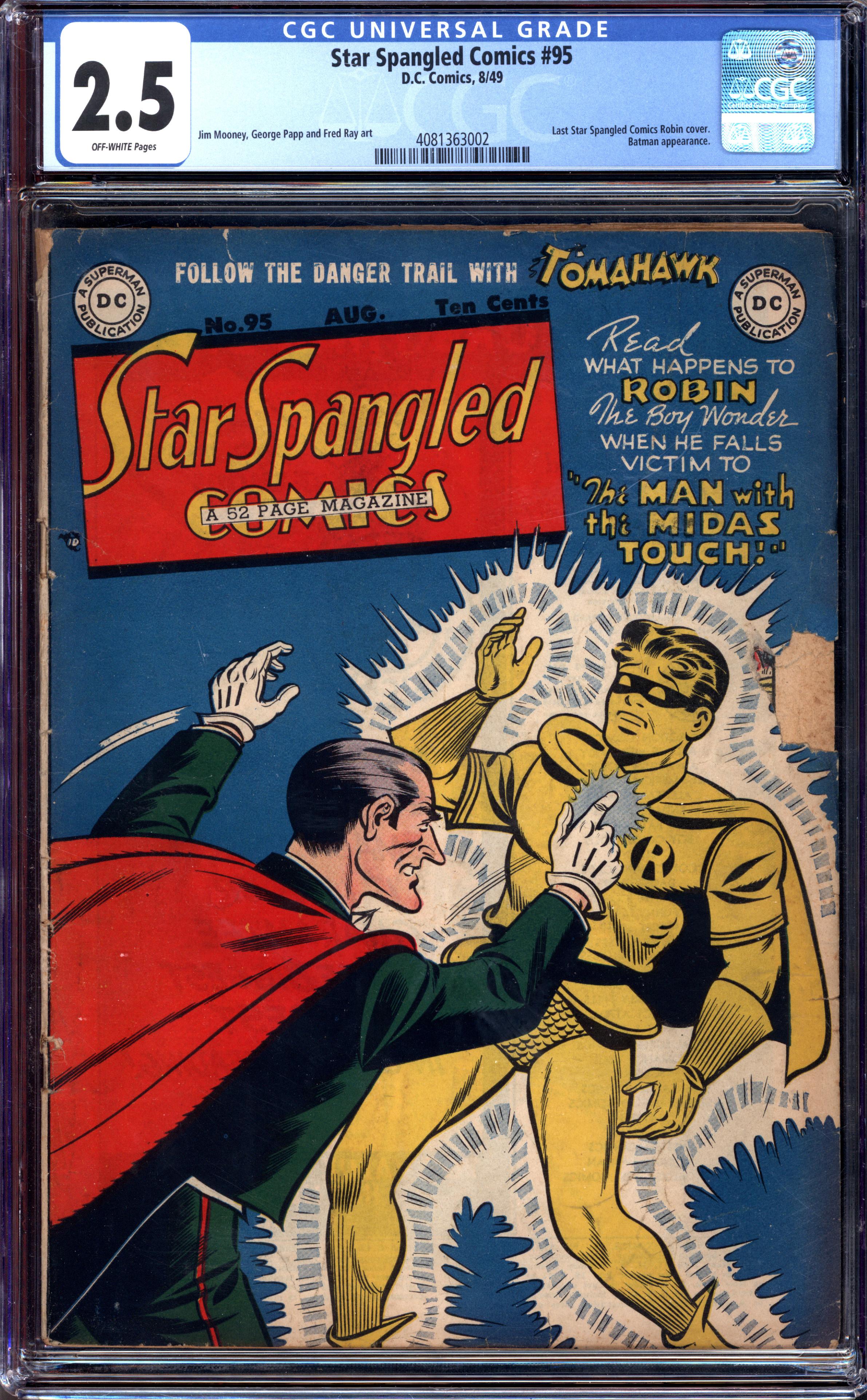 STAR SPANGLED COMICS Front Cover