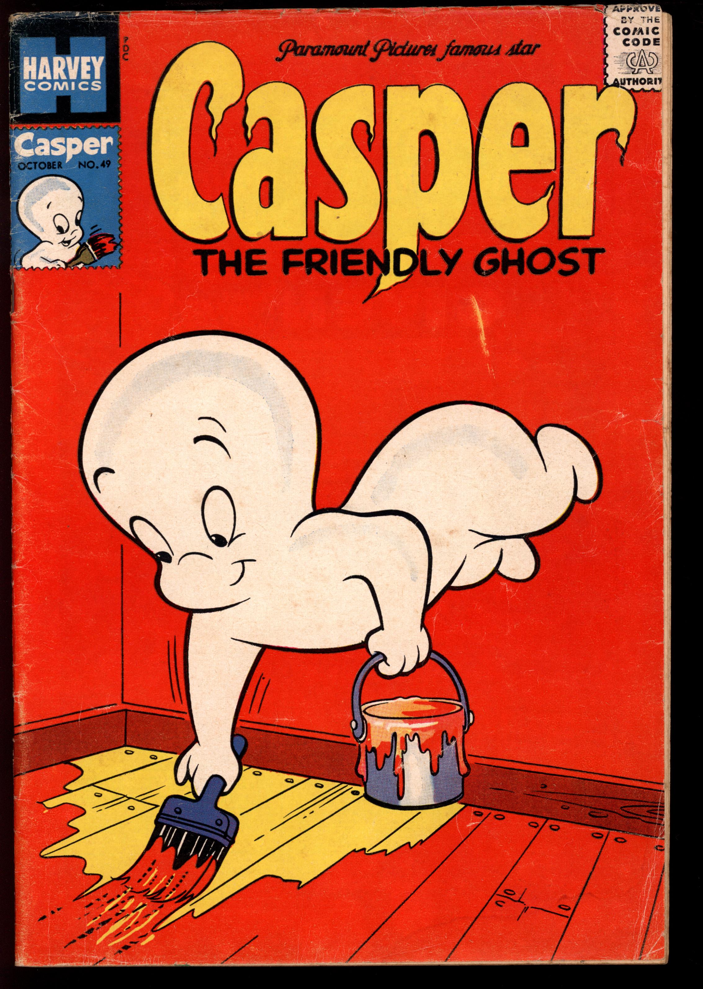 CASPER THE FRIENDLY GHOST Front Cover