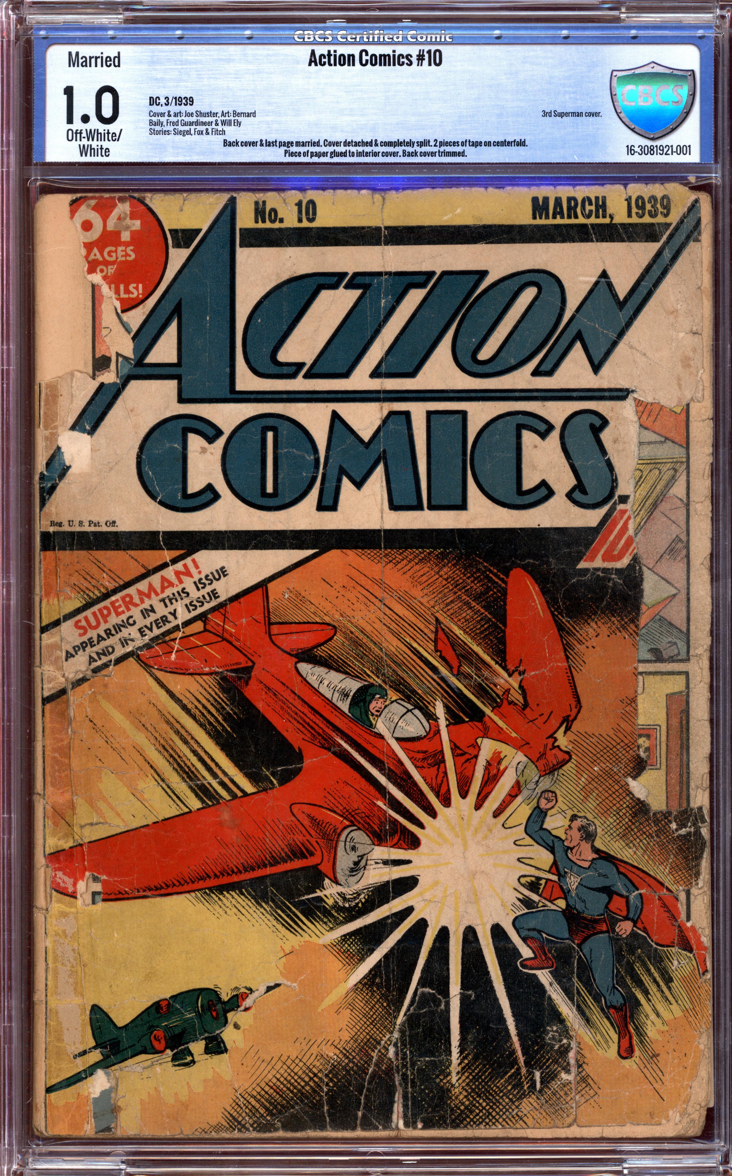 ACTION COMICS Front Cover