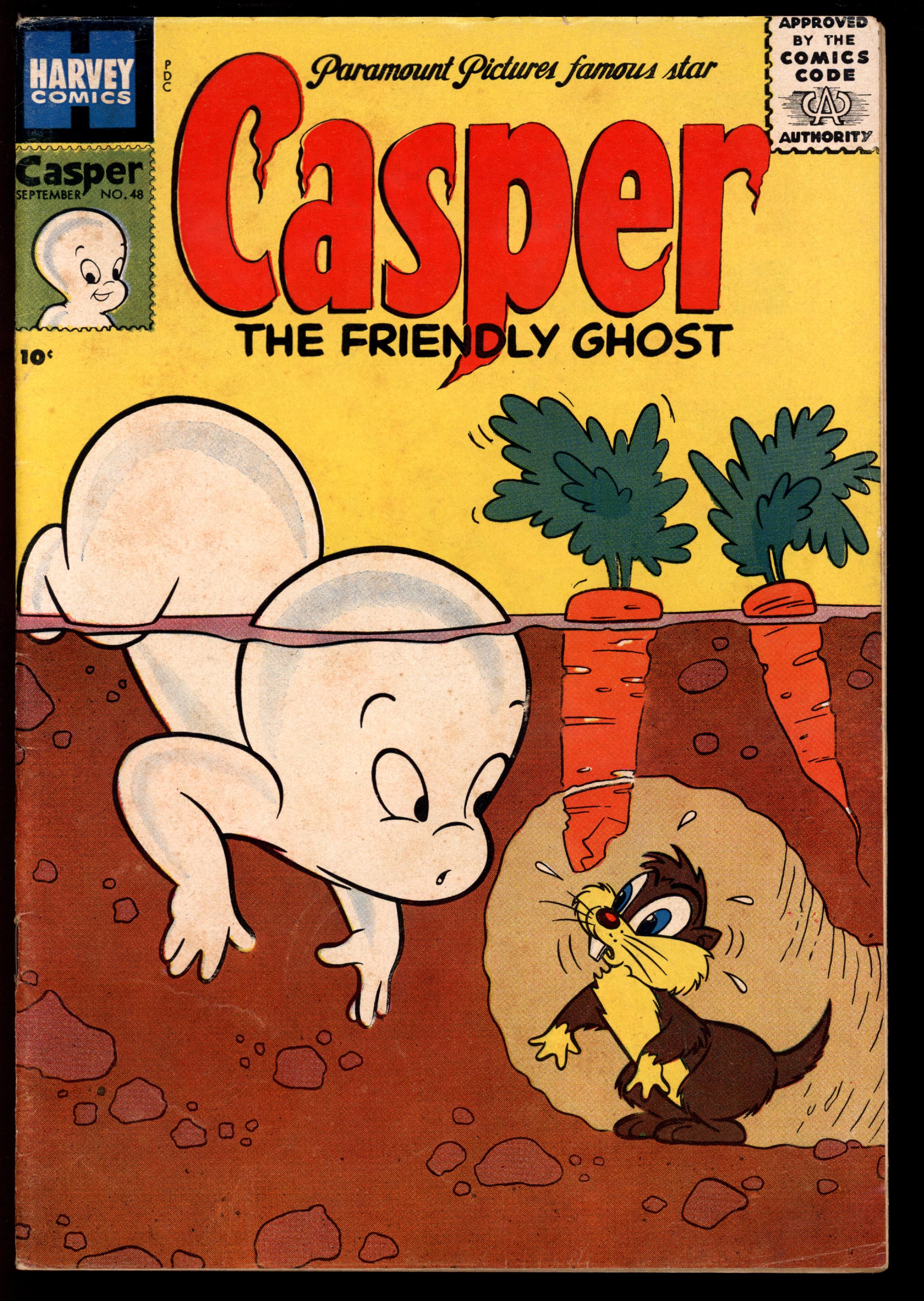 CASPER THE FRIENDLY GHOST Front Cover